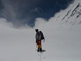56 Climbing Sherpa Lal Singh Tamang Leads The Way On The East Rongbuk Glacier Towards The Raphu La On Our Day Trip From Mount Everest North Face ABC 